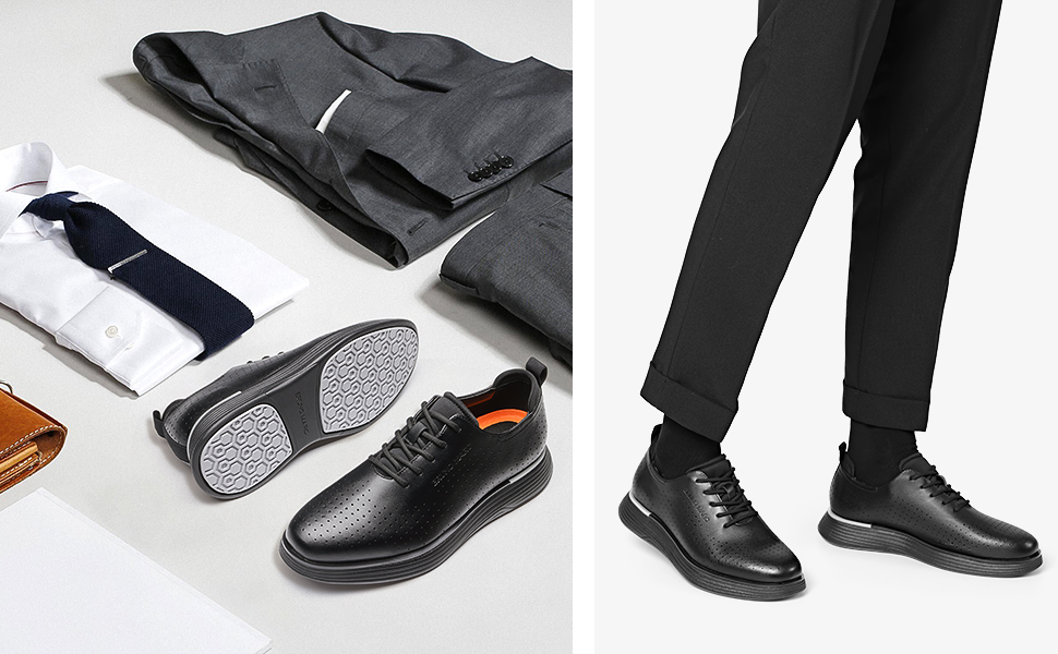 How To Style Sneakers With Black Suits For Men