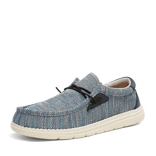 Men's Lightweight Casual Slip-On Loafers - SPLICE BLUE -  0