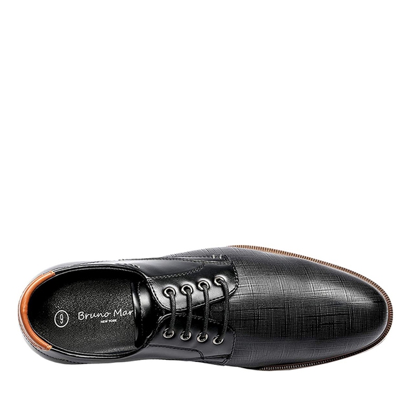 Men's Semi-Formal Casual Dress Sneakers - BLACK - 3