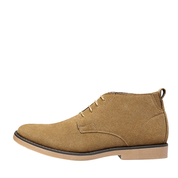 Men's Stylish Suede Chukka Boots - TAN - 1