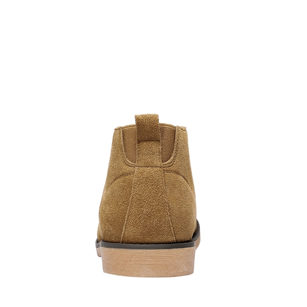 Men's Stylish Suede Chukka Boots - TAN - 5