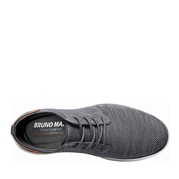 Men's Breathable Mesh Casual Sneakers - DARK GREY - 3