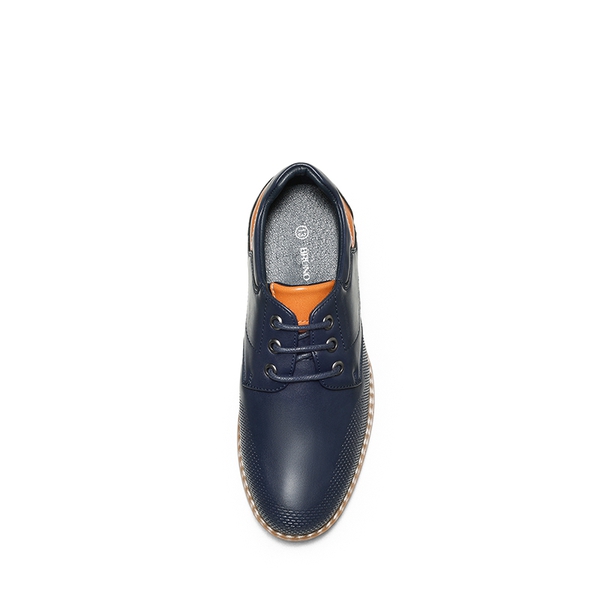 Boys' Handsome Smart Oxford Shoes - BLUE - 5