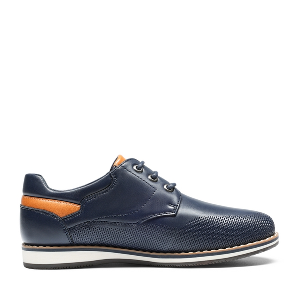 Boys' Handsome Smart Oxford Shoes - BLUE - 2