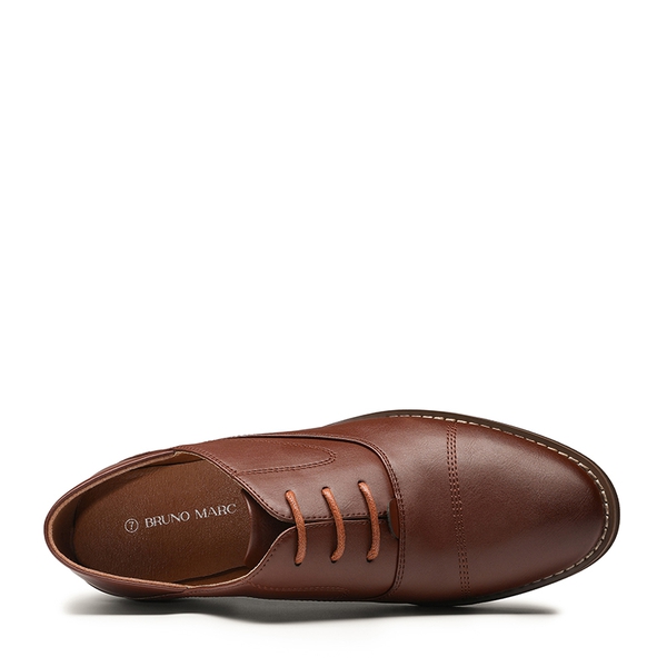 Women's Professional  Lace-Up Oxford Shoes - BROWN - 2