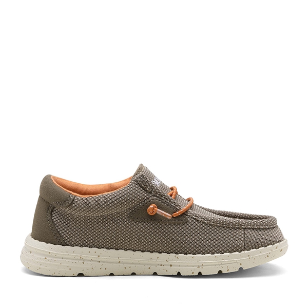 Kid's Casual Breathable Slip-On Loafers - KHAKI - 2
