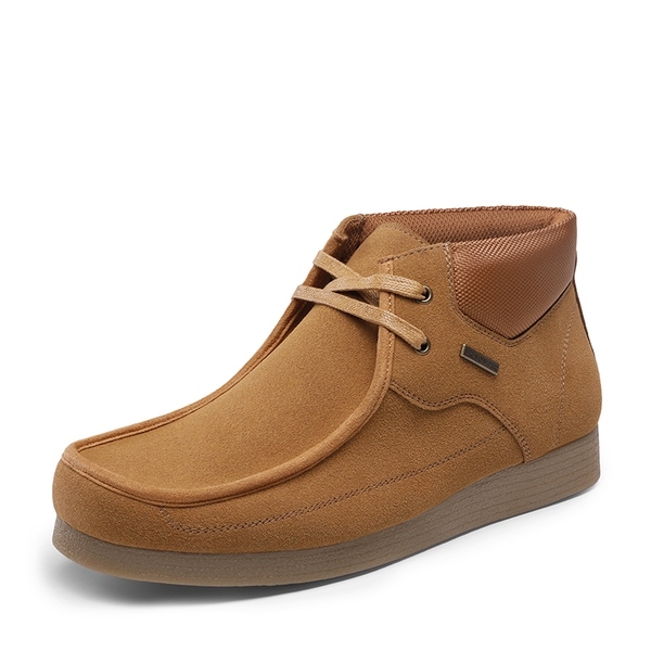 Men's Classic Slip-On Dress Chukka Boots - BROWN SUEDE -  0