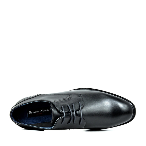 Men's Wide Fit Dress Oxford Shoes - BLACK - 3