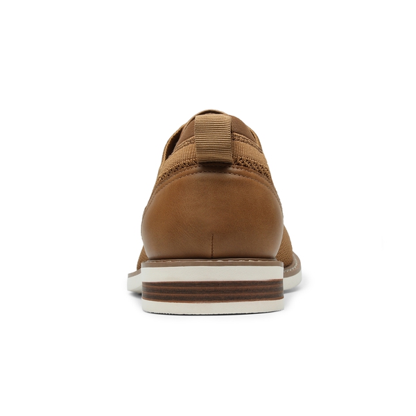 Men's Comfort Casual Oxford Sneakers - BROWN - 4