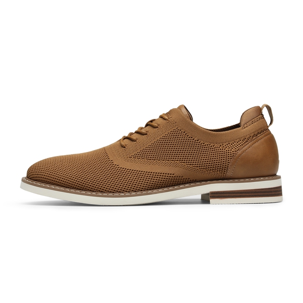 Men's Comfort Casual Oxford Sneakers - BROWN - 1