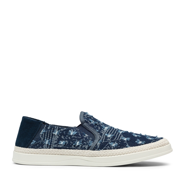 Men's Slip On Casual Loafers With Style - BLUE - 1