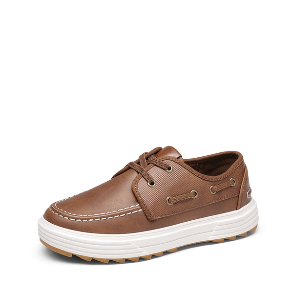 Boys' Casual Boat Shoes - BROWN -  0