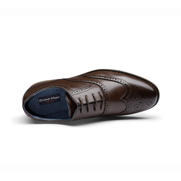 Breathable Boy's Oxford Shoes - DARK BROWN - 2