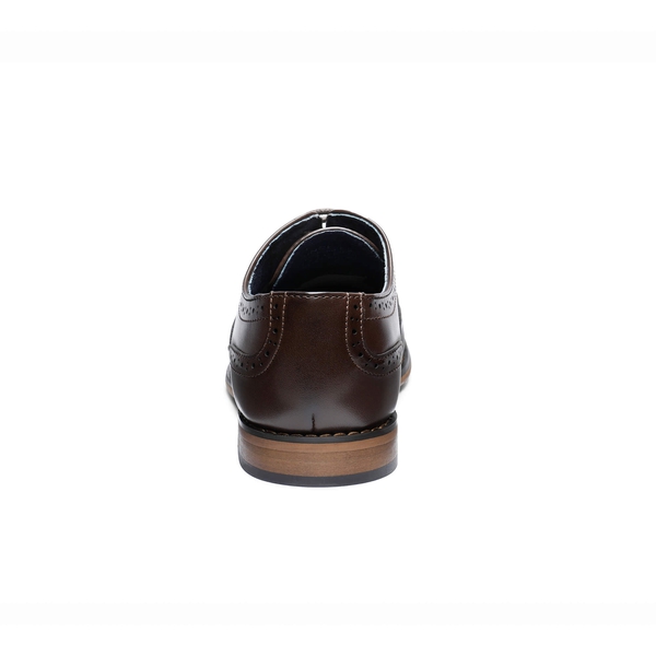 Breathable Boy's Oxford Shoes - DARK BROWN - 3