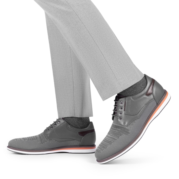 Men's Versatile Oxford Casual Shoes - GREY - 6