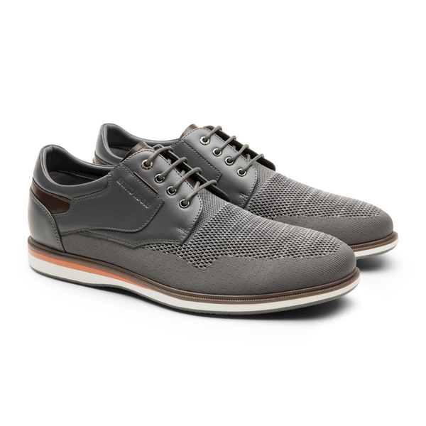 Men's Versatile Oxford Casual Shoes - GREY - 2