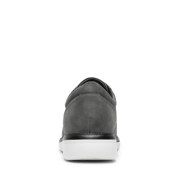 Men's Smart Casual Oxford Derby Shoes - GREY - 4