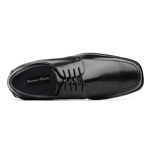 Men's Square Toe Oxford Dress Shoes - BLACK - 2