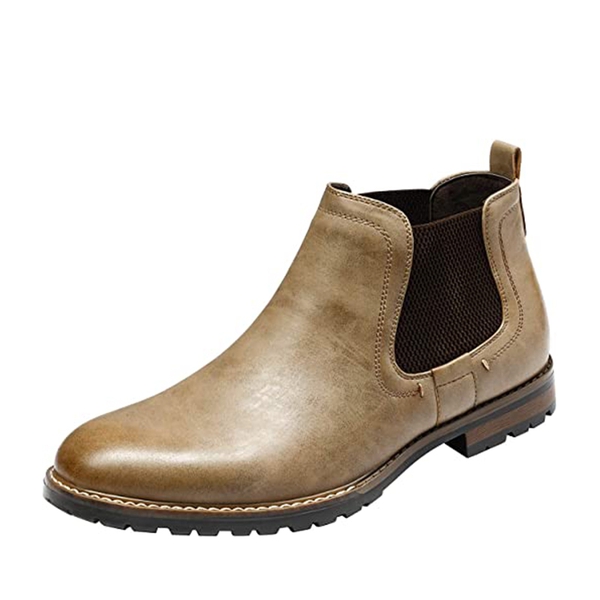 Men's Timeless Chelsea Ankle Boots - KHAKI -  0