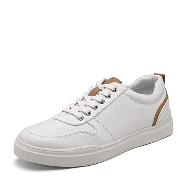 Men's Versatile Durable Canvas Sneakers - BEIGE -  0