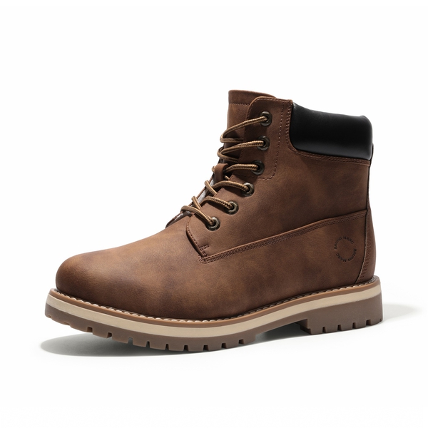 Men's Winter Work Snow Boots  - BROWN -  0