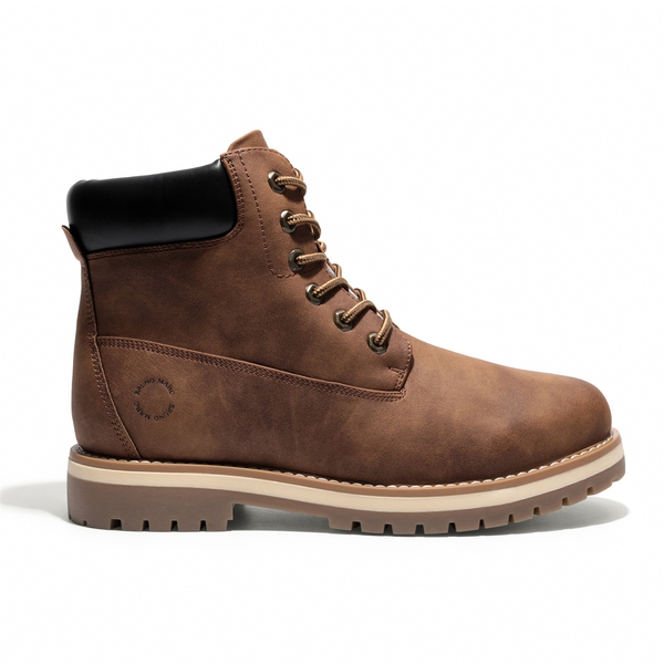 Men's Winter Work Snow Boots  - BROWN - 1
