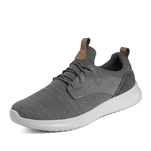 Men's Casual Lightweight Walking Shoes - GREY -  0