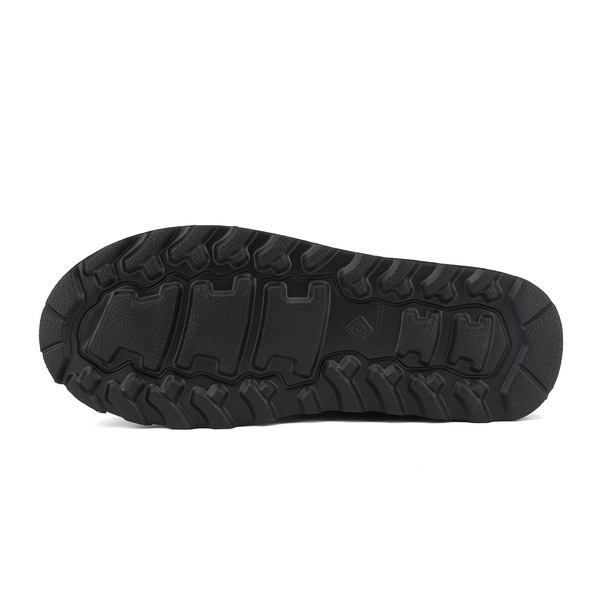 Fur Lined Winter Boots - BLACK - 5