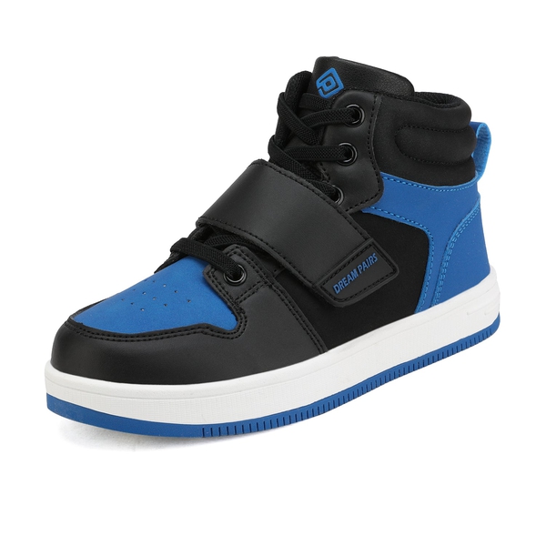 Dream Pairs Kids High Top Sneakers - BLACK ROYAL BLUE -  0