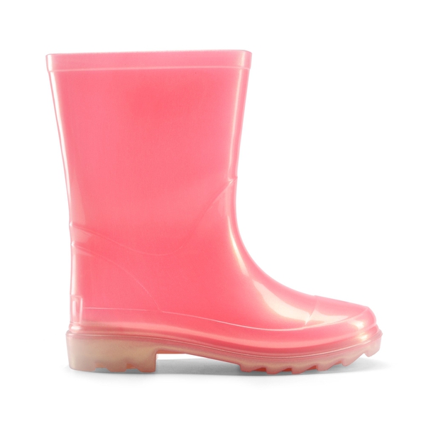 Kids Wellington Non-Slip Rain Boots - CANDY PINK - 2