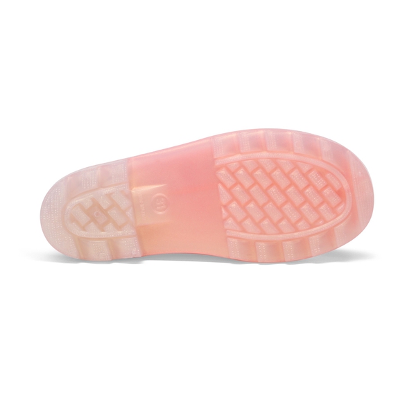 Kids Wellington Non-Slip Rain Boots - CANDY PINK - 4