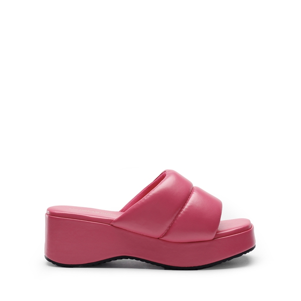 [Wonder Cloud] Poseidon Comfort Slip on Platform Sandals - HOT PINK - 2