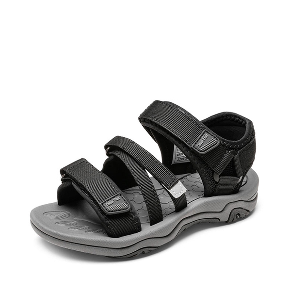 Kids Outdoor Athletic Sport Sandals - BLACK -  0