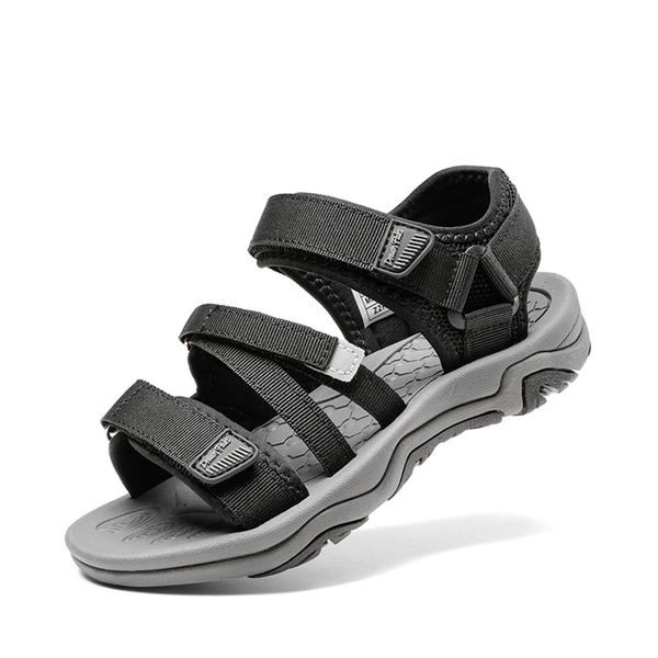 Kids Outdoor Athletic Sport Sandals - BLACK - 1