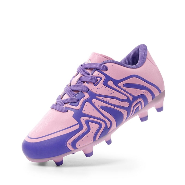 Boys & Girls Soccer Cleats - PINK PURPLE -  0