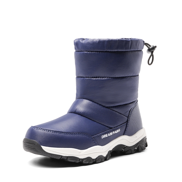 Waterproof Kids Snow Boots - NAVY -  0