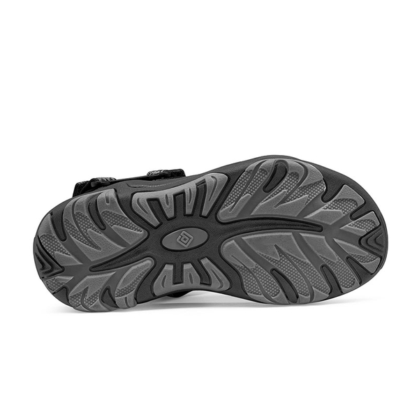 Boys and Girls Strap Sports Sandals - BLACK - 6