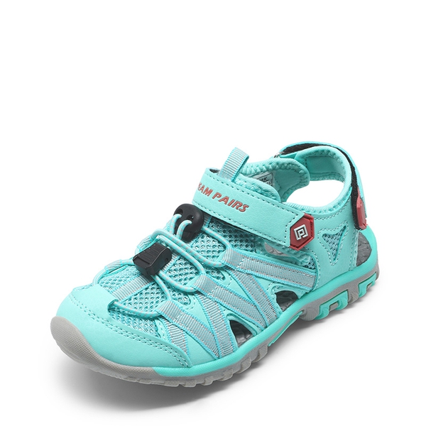 Kids Outdoor Sports Sandals - LIGHT GREEN CORAL -  0