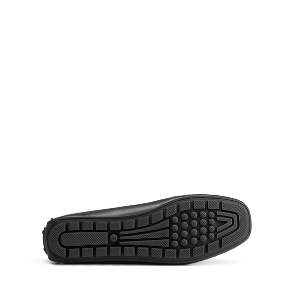 Casual Slip-on Penny Loafers - BLACK - 4