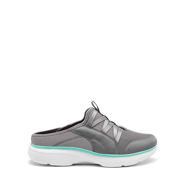 Comfortable Slip on Arch Support Mules - DARK GREY - 2