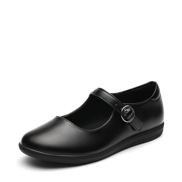 Girl's Mary Jane School Shoes - BLACK -  0