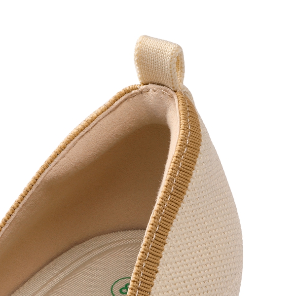Comfy Chunky Heel Knit Pumps  - APRICOT - 5