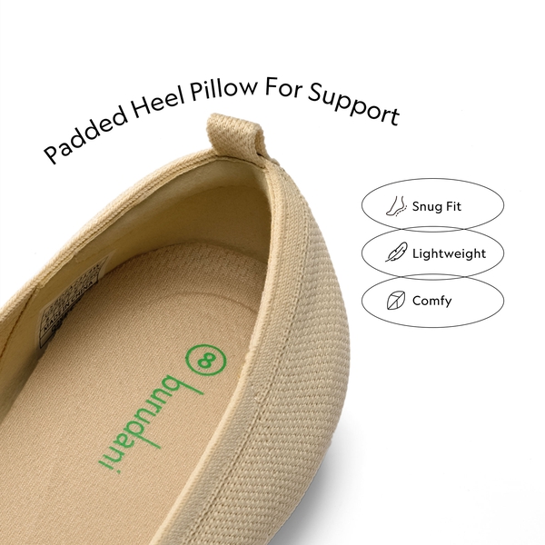Flexible Pointed Toe Sustainable Loafers - APRICOT - 3