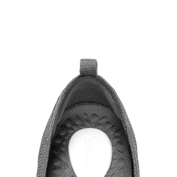 Breathable & Comfortable Square-Toe Flats  - GREY - 6