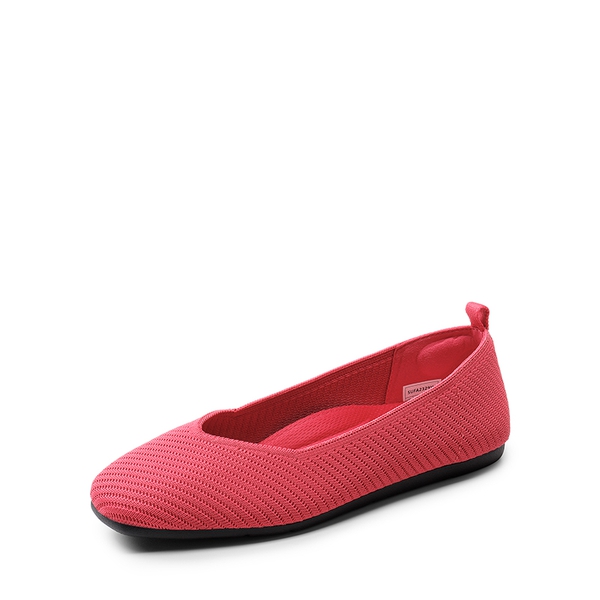 Machine Washable Arch Support Flats - RED -  0