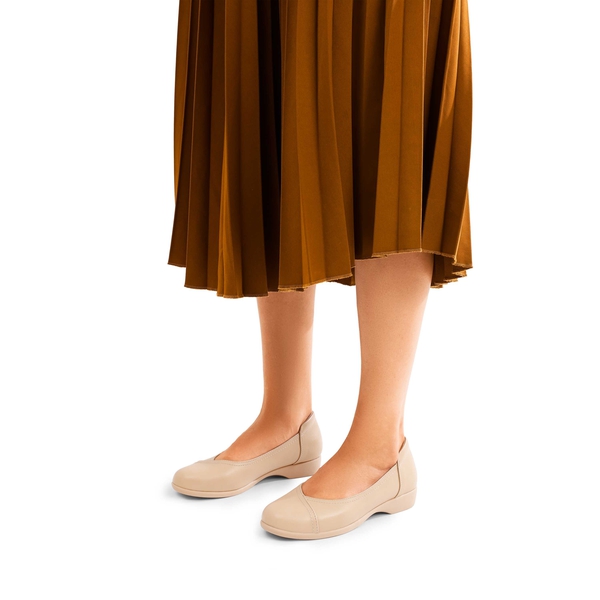 Arch Support Comfortable Flats - NUDE - 1