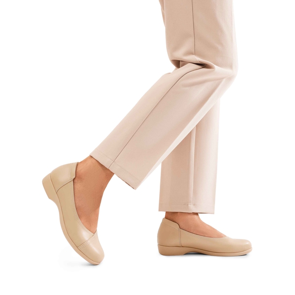 Arch Support Comfortable Flats - NUDE - 2