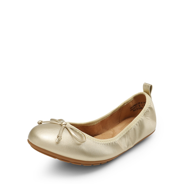 Foldable Bowknot Lightweight Flats - GOLD -  0