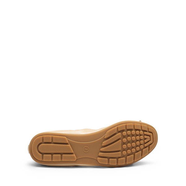 Foldable Bowknot Lightweight Flats - NUDE - 5