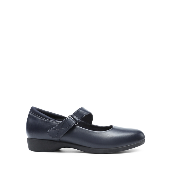 Mary Jane Non-Slip Comfortable Flats - NAVY - 1